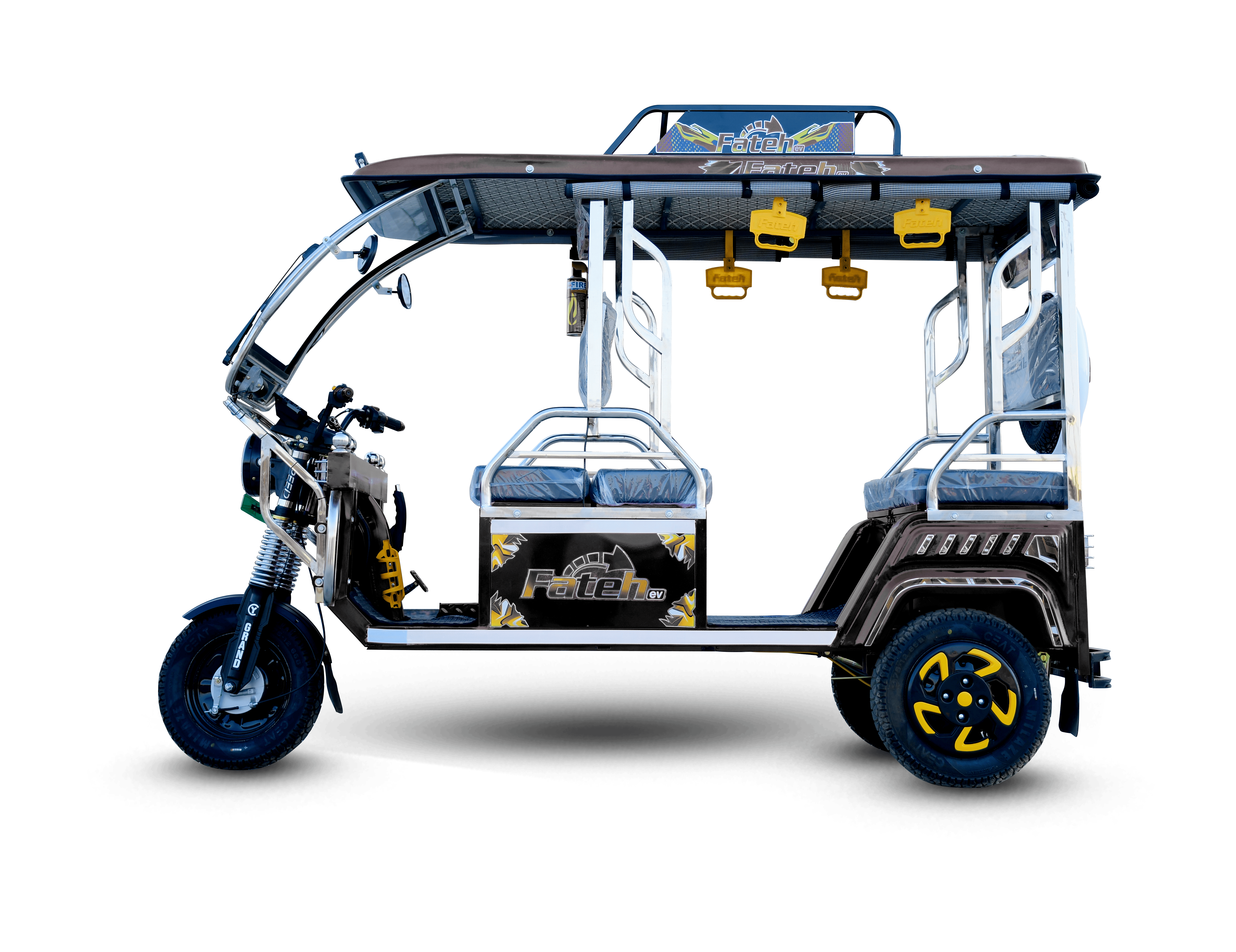 E-Rickshaw in Black color